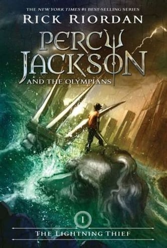 Cover of The Lightning Thief by Rick Riordan