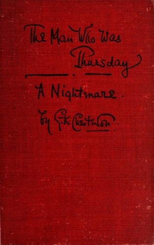 Cover of The Man Who Was Thursday by Gilbert Keith Chesterton