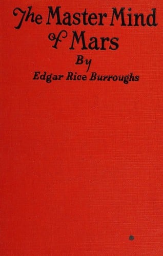 Cover of The Master Mind of Mars by Edgar Rice Burroughs
