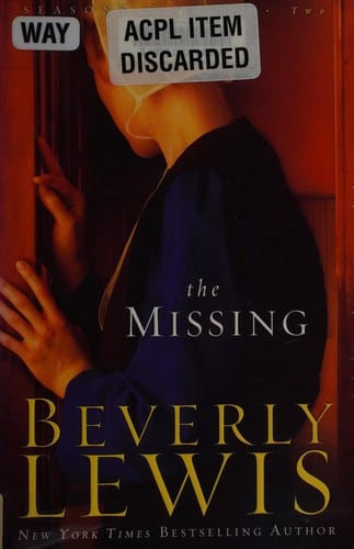 Cover of The Missing by Beverly Lewis