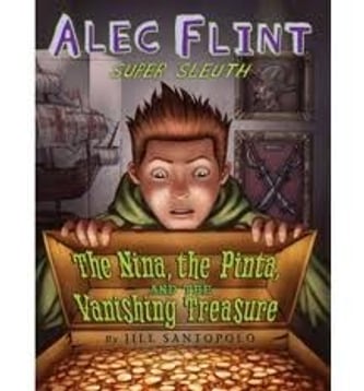 Cover of The Nina, the Pinta, and the Vanishing Treasure by Jill Santopolo