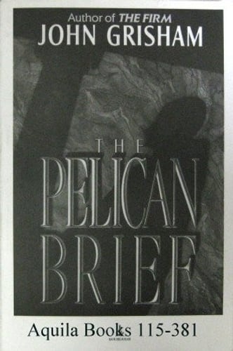 Cover of The Pelican Brief by John Grisham