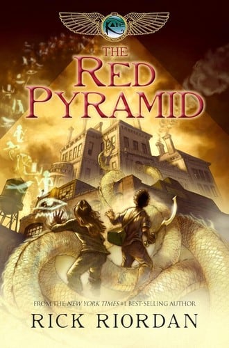 Cover of The Red Pyramid by Rick Riordan