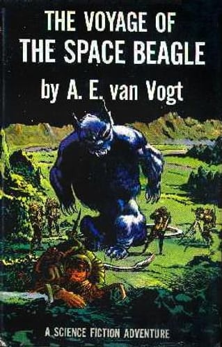 Cover of The Voyage of the Space Beagle by A. E. van Vogt