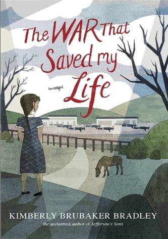 Cover of The War That Saved My Life by Kimberly Brubaker Bradley