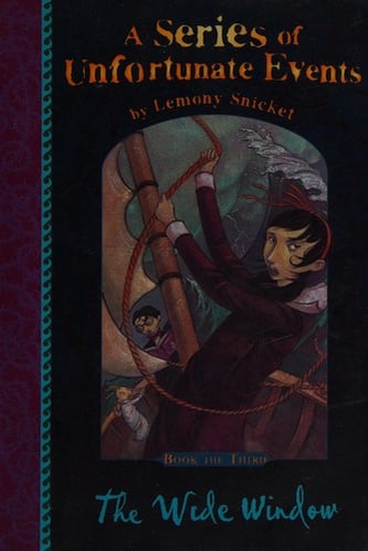 Cover of The Wide Window by Lemony Snicket