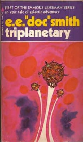 Cover of Triplanetary by Edward E. Smith