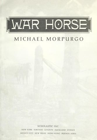 Cover of War Horse by Michael Morpurgo
