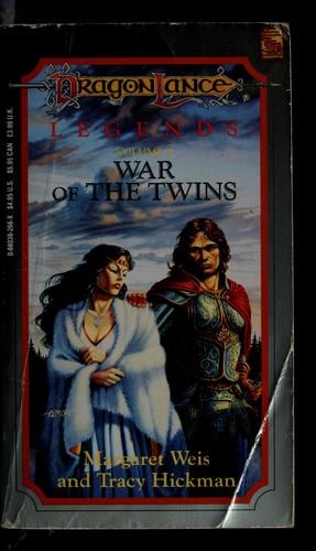 Cover of War of the Twins by Margaret Weis