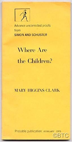 Cover of Where Are the Children? by Mary Higgins Clark