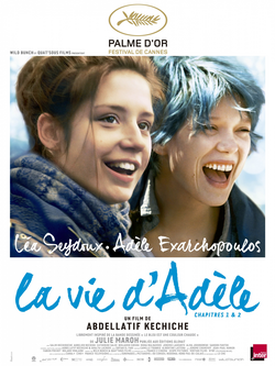 Blue Is the Warmest Colour poster