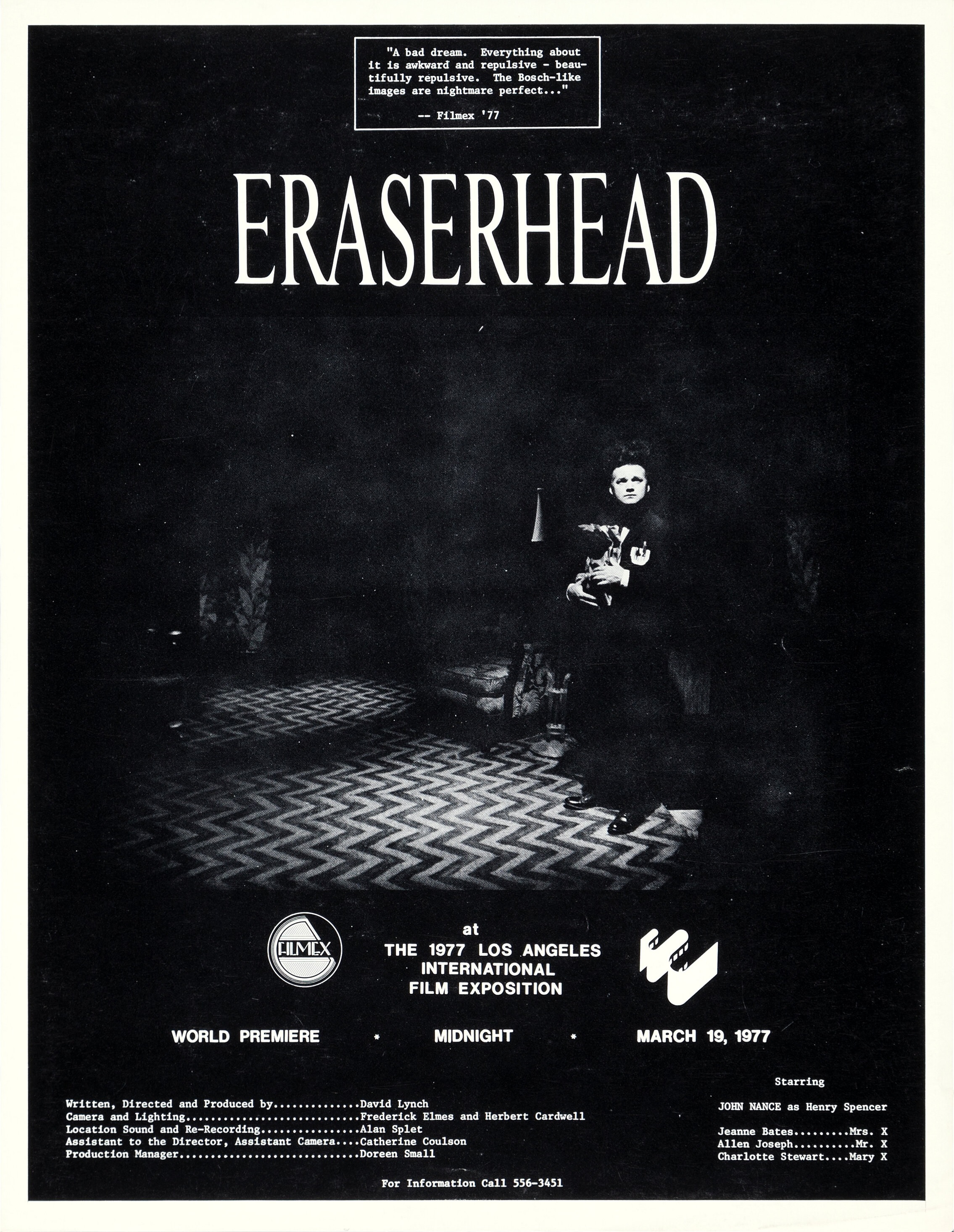Eraserhead poster