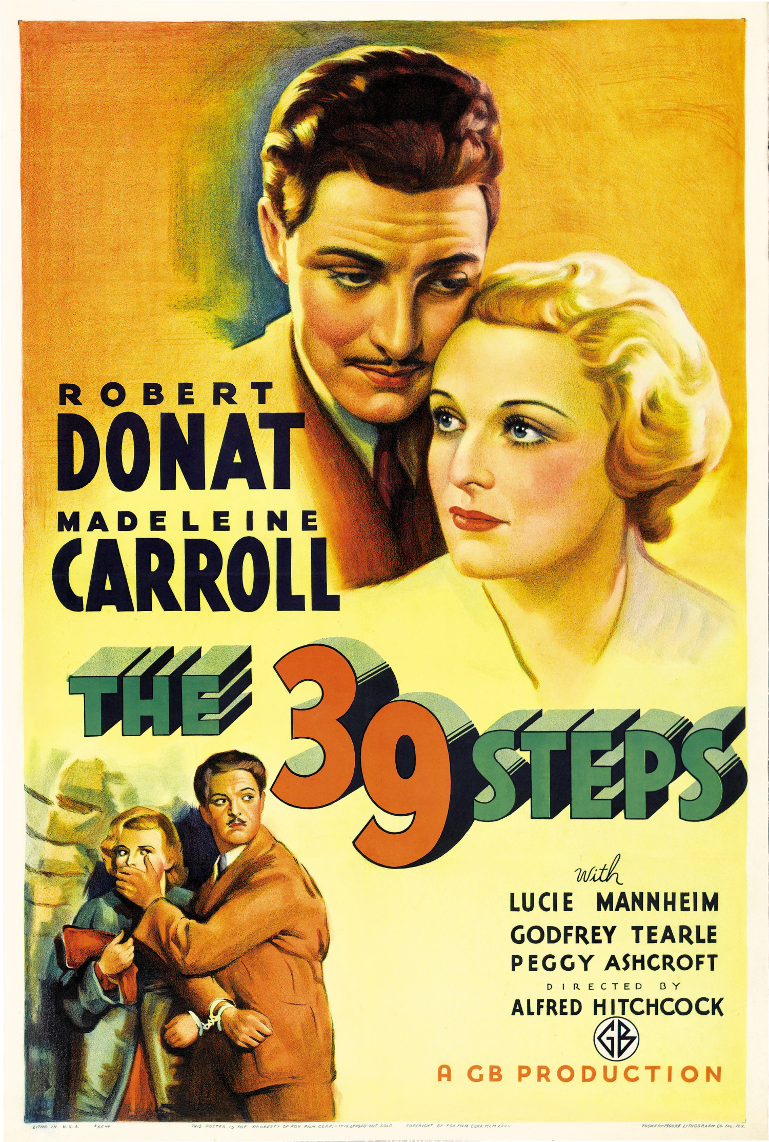 The 39 Steps poster