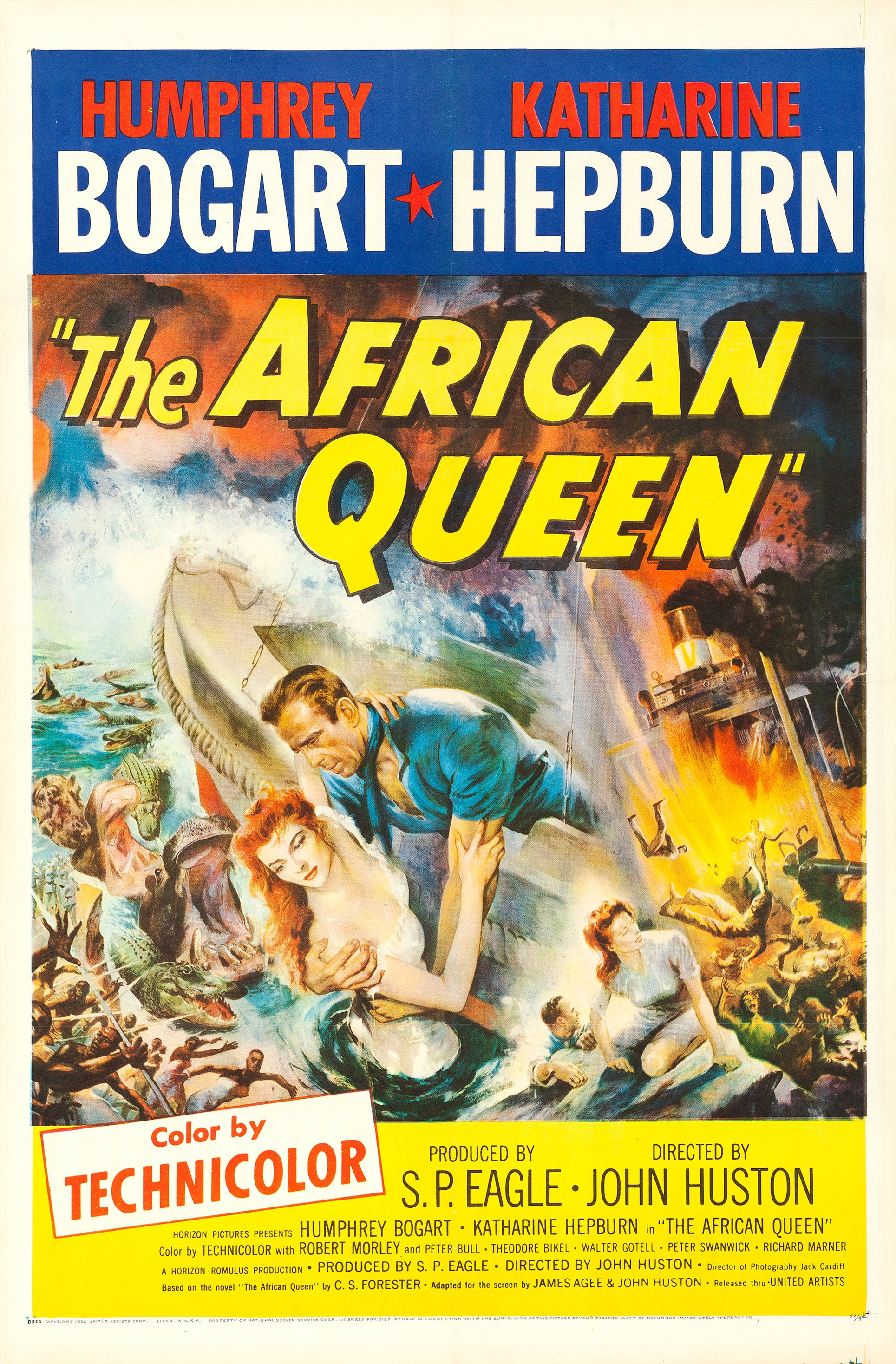 The African Queen poster