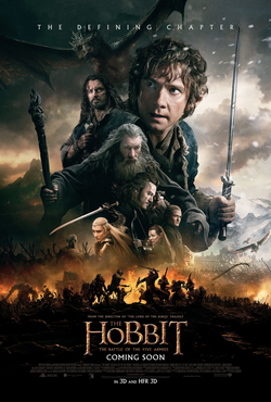 The Hobbit: The Battle of the Five Armies poster