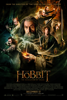 The Hobbit: The Desolation of Smaug poster