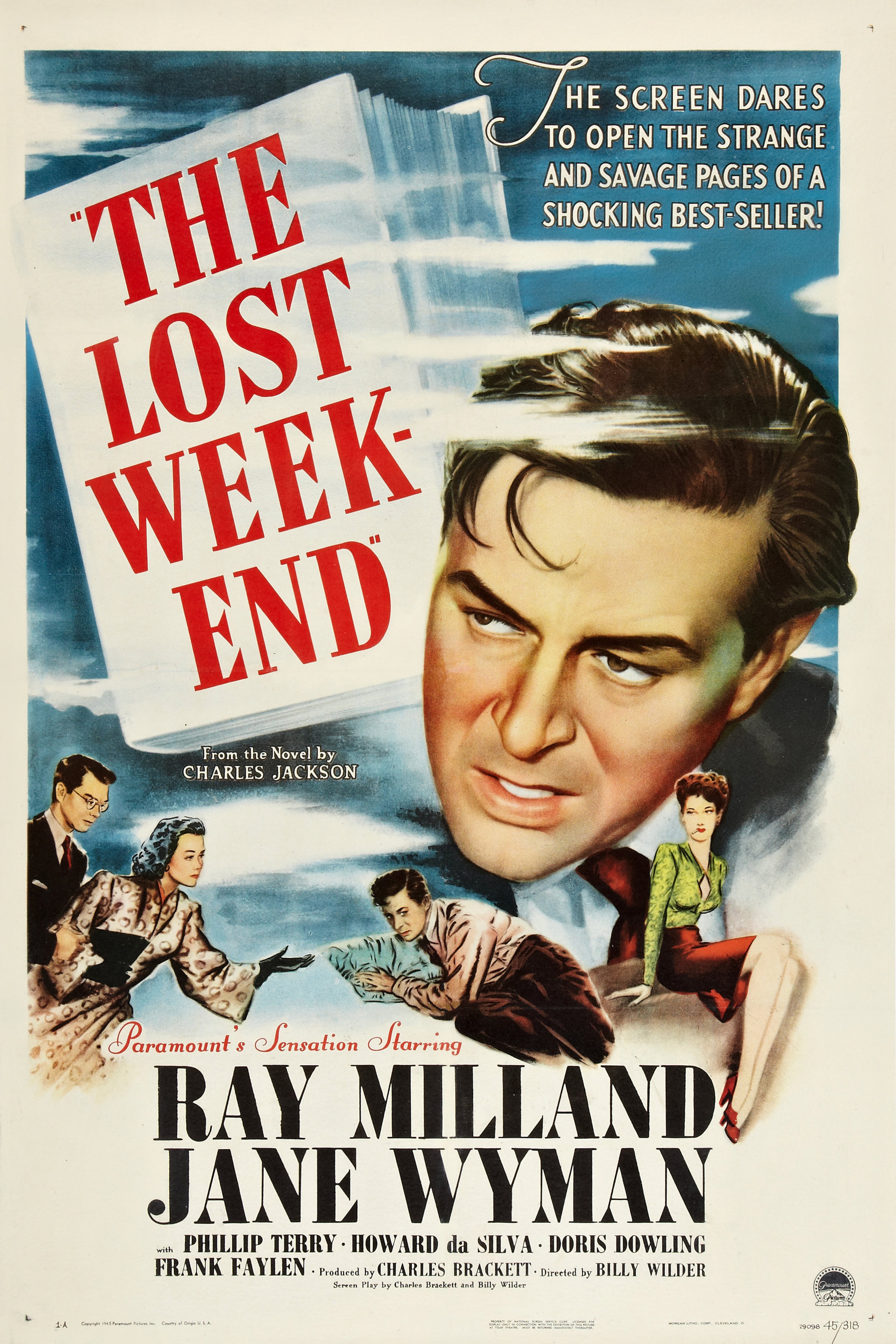 The Lost Weekend poster