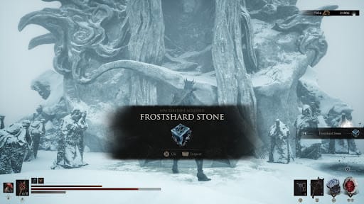 Frostshard Stone in the world