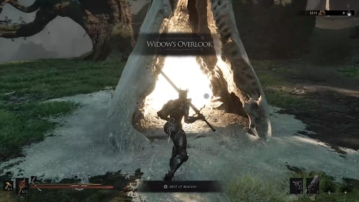 Widow's Overlook approach