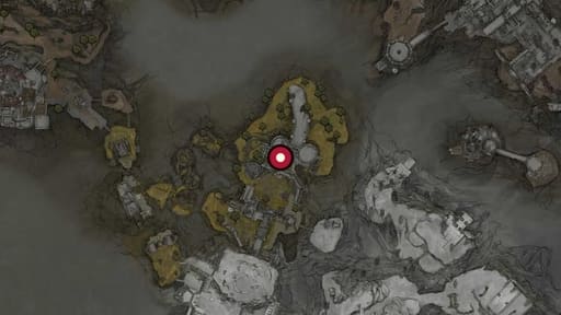 Map position of Axe & Dagger