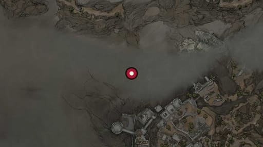 Map position of Captive’s End
