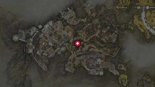 Map position of Clerik’s Stone