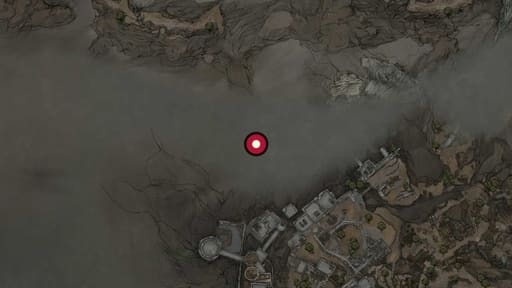 Map position of Confessor’s Keepsake