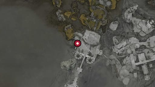Map position of Flooded Village