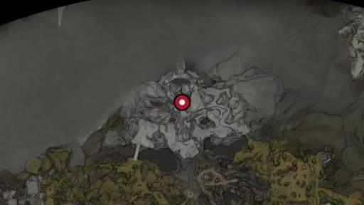 Map position of Gloombound Wraith