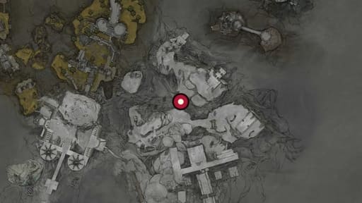 Map position of Grisha Hunting Grounds