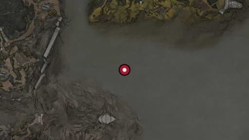Map position of Headsman’s Stone
