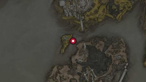 Map position of Hexapod’s Burrow