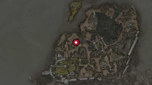 Map position of High Lord’s Courtyard