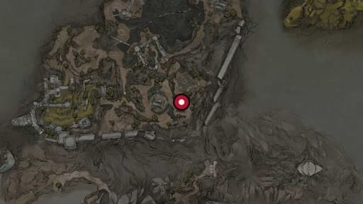Map position of Infused Stone