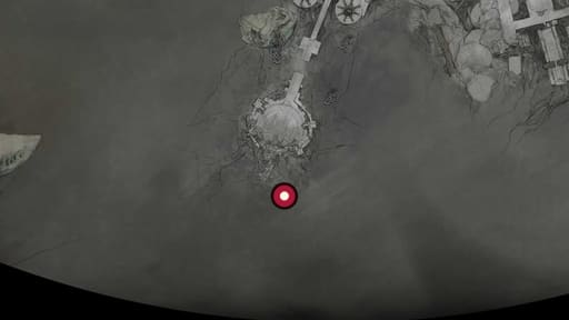 Map position of Lost Clotstone