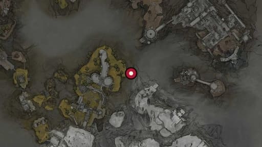 Map position of Mushroom Village