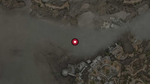 Map position of Rupturing Stone
