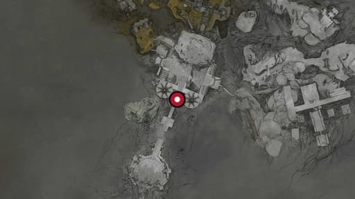 Map position of The King's Crypt