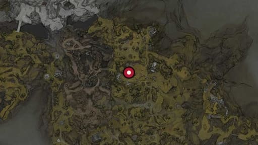 Map position of The Silent Steps