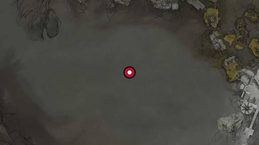 Map position of The Warden