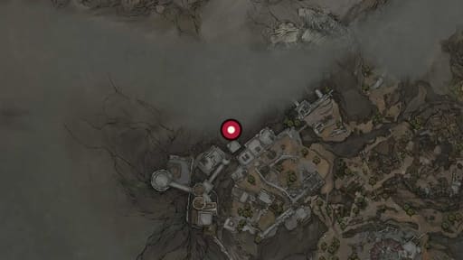 Map position of Thieves Retreat