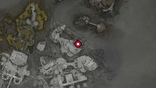 Map position of Unyielding Stone