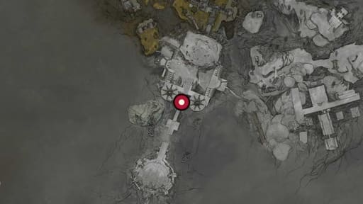 Map position of Veteran's Battle Axe