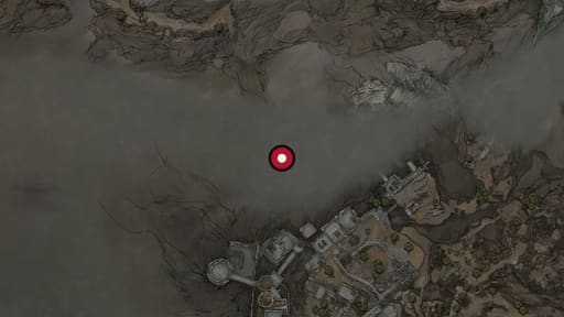 Map position of Vrago, Solikar Champion