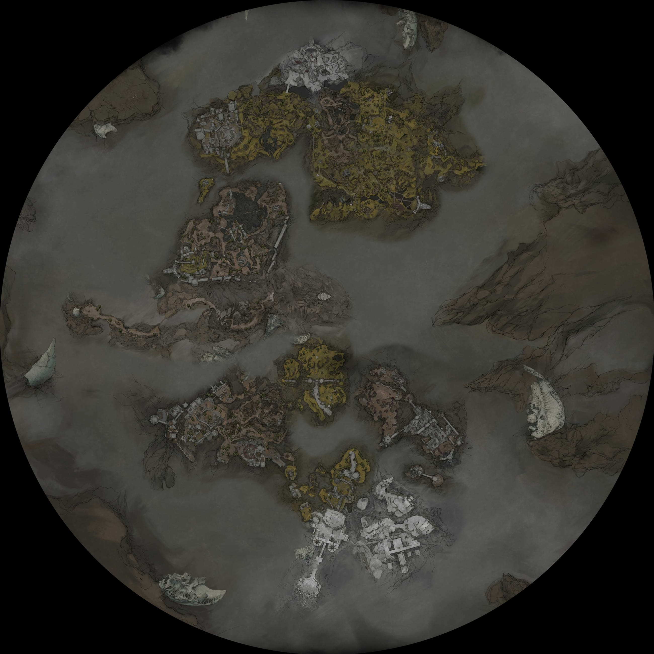 Mortal Shell II world map